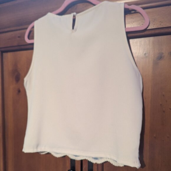 NWT Topshow Sleeveless Top and Skirt Set, size L - Picture 5 of 13